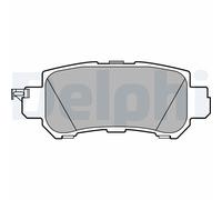 DELPHI LP2482 Brake Pad Set Rear Braking Replacement Fits Mazda 2 CX-3 CX-5