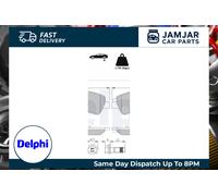 DELPHI LP2662 Brake Pad Set Rear Braking Fits Ford Tourneo Custom Transit