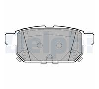 DELPHI LP2687 Brake Pad Set Rear Braking Fits Suzuki Swift 1.2 1.2 4x4 1.3 DDiS
