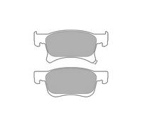 DELPHI LP3164 Brake Pad Set Front Fits Opel Adam Corsa Vauxhall Adam Corsa