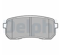 DELPHI LP3178 Brake Pads Rear Braking With Anti-Squeak Plate Fits Kia Sorento