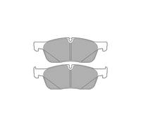 DELPHI LP3188 Brake Pad Set Front Replacement For Jaguar F-Pace XE XF Land Rover