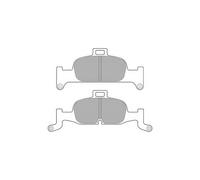 DELPHI LP3239 Brake Pad Set Front Replacement For Audi A4 A4 Allroad A5 A6 A7 Q5