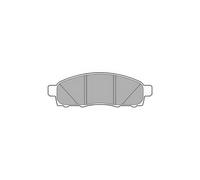 DELPHI LP3285 Brake Pad Set Front Replacement Fits Nissan NV200 NV200 / Evalia