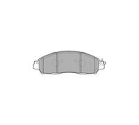 DELPHI LP3291 Brake Pad Set Front Replacement Fits Nissan Navara Renault Alaskan