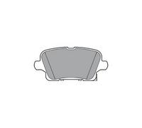 DELPHI LP3373 Brake Pad Set Rear Braking Fits Opel Insignia Vauxhall Insignia