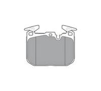 DELPHI LP3383 Brake Pad Set Front Rear Fits BMW 1 Series 2 Series 3 Series