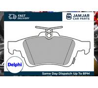 DELPHI LP3600 Brake Pads Rear Braking With Anti-Squeak Plate Fits Ford Focus