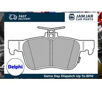 DELPHI LP3607 Brake Pad Set Rear Braking Fits Ford Focus Galaxy Kuga S-Max