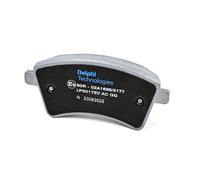 Delphi LP5017EV Brake Pads Set Front With Anti-Squeak Plate Fits Renault Kangoo