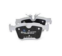 Delphi Brake Pads Set Rear Axle With Anti-Squeak Plate Without Accessories
