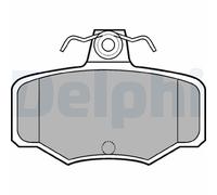 DELPHI LP617 Brake Pad Set Rear Fits Nissan Almera Almera Tino Primera
