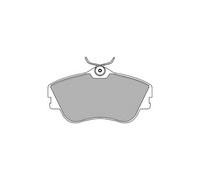 DELPHI LP918 Brake Pad Set Front Fits VW Transporter Transporter/Caravelle