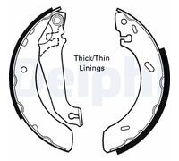 DELPHI LS1617 Brake Shoe Set