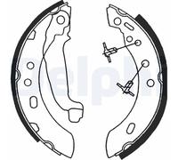 DELPHI LS1689 Brake Shoe Set Rear 27mm Width Replacement Fits Nissan Micra