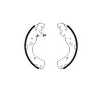 DELPHI LS1897 Brake Shoe Set Rear Fits Ford Ranger Mazda B-Series BT-50