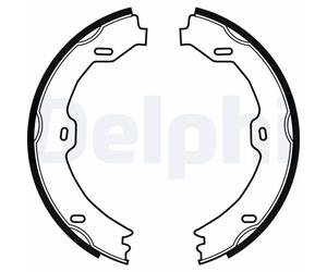DELPHI LS1923 Handbrake Shoe Set Rear Fits Mercedes-Benz CLS E-Class SL