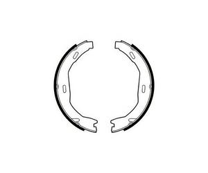 DELPHI LS2006 Handbrake Shoe Set Rear Fits Mercedes-Benz C-Class E-Class