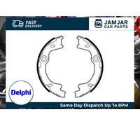 DELPHI LS2012 Handbrake Shoe Set Rear Braking Fits Hyundai ix35 2.0 CRDi 4WD