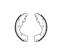 DELPHI LS2080 Brake Shoe Set Rear Fits Ford Ranger Nissan Navara Renault