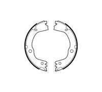 DELPHI LS2081 Handbrake Shoe Set Rear Braking Fits Hyundai ix35 Santa Fe Kia