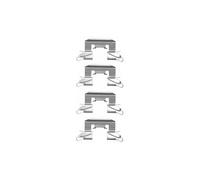 DELPHI LX0507 Brake Pad Fitting Kit Front Fits Daihatsu Ford Mazda Subaru Suzuki