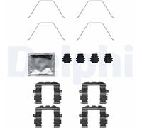 DELPHI LX0705 Accessory Kit, disc brake pad for HYUNDAI,KIA,VOLVO
