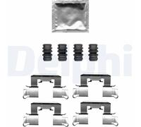 DELPHI LX0710 Accessory Kit, disc brake pad for MAZDA,OPEL