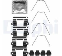 ACCESSORY KIT DISC BRAKE PAD LX0713 FOR HYUNDAI i30/Hatchback/Van/III/FASTBACK