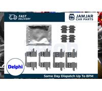 Delphi LX0723 Disc Brake Pad Accessory Kit Rear Fits Ford Edge Nissan Cube Juke