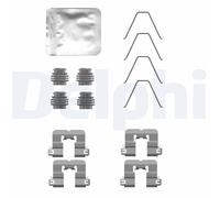 Delphi LX0763 Disc Brake Pad Accessory Kit Rear Fits Hyundai i30 Kia Ceed XCeed