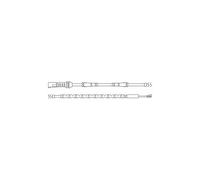 DELPHI LZ0211 Wear Indicator Front Sensor Fits BMW 5 Series 6 Series 7 Series