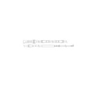 DELPHI LZ0212 Wear Indicator Rear Brake Pad Wear Sensor Fits BMW 5 Series