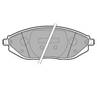 Delphi OEM Spec Brake Pads fits Chevrolet Spark LP2218