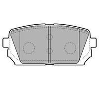 Delphi OEM Spec Brake Pads fits Kia Carens LP2051