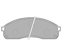 Delphi OEM Spec Brake Pads fits Kia Carnival Kia Sedona LP1671