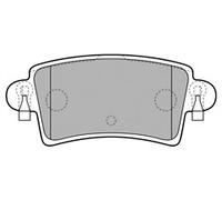 Delphi OEM Spec Brake Pads fits Primastar Renault Trafic Vauxhall Vivaro