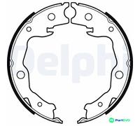 DELPHI PARKING BRAKE BRAKE SHOE SET LS2116 FOR NISSAN