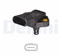 DELPHI PS20073-12B1 Sensor, intake manifold pressure for AUDI,CUPRA,SEAT,SKODA,V