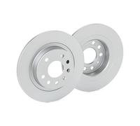 Delphi Rear Coated Brake Disc Set for Cadillac Fiat Saab Vauxhall Vectra BG3731C