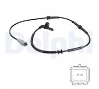 2x ✅Fits DELPHI SS20761 Sensor, wheel speed SS20761 ABS sensor rear ⭐UK Seller⭐