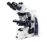 Delphi-X Observer Anatomopathology Trinocular Microscope SWF 10x/25mm Ø 30mm Eyepieces, Plan PLI 4/10/20/S40x iOS Objectives, EIS 60mm Parfocal, 190 x 152mm Stage 78 x 32mm Mechanical Globe | Euromex