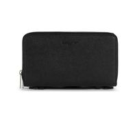 Delphino Lucas Leather Zip-Around Wallet- female- Lancaster- Wallets & Cardholders- Black- ONE SIZE- Accessories ONE SIZE