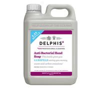 Delphis Eco Anti-Bacterial Hand Soap 2L Refill. Plant-Based, Vegan, Antibacterial Hand Wash Kills 99.9% Of Bacteria