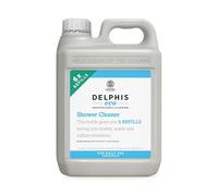 Delphis Eco Daily Shower Cleaner | 2 Litre Refill | Natural Streak-Free, Eco & Vegan friendly Cleaning for Shower Screens, Tiles, Mirror and Glass, Stainless Steel & Ceramics