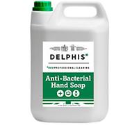 Delphis Eco Hand Care Hand Soap Antibacterial Liquid White 5 L