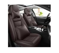 DELPOS Car Seat Covers Universal Set for Ford B-max C-max Capri Consul Corsair Cortina Cougar Courier Car Accessories, Brown