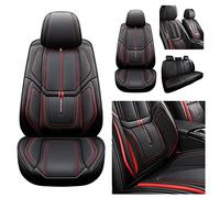 DELPOS Replacement for Car Seat Covers Universal Full Set Accessories for Kia Ceed SW(JD) / Proceed(JD) GT(JD) GT Line(JD) Proceed Ceed(CD) Line(CD) Car Accessories, black