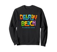 Delray Beach Florida Mid-Century Design Sweatshirt