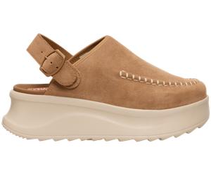Delray Clog Suede Tan 4